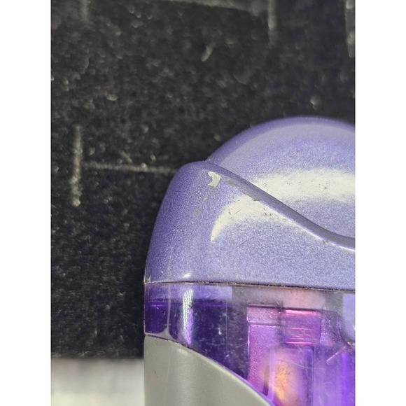 Ronson Purple Transparent Gas Lighter Classic Collectible Refillable - Picture 8 of 8